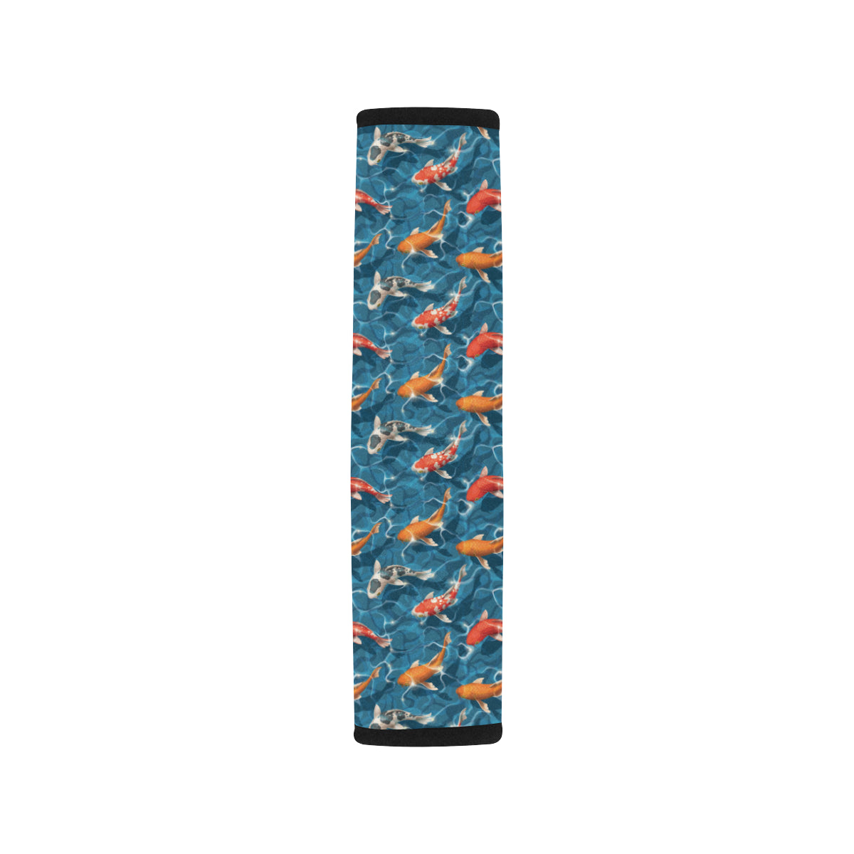 Koi Carp Water Design Themed Print Car Seat Belt Cover