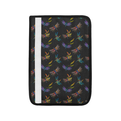 Dragonfly Colorful Realistic Print Car Seat Belt Cover