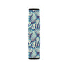 Fern Leave Summer Print Pattern Car Seat Belt Cover