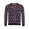 Anemone Pattern Print Design AM012 Men Long Sleeve Sweatshirt