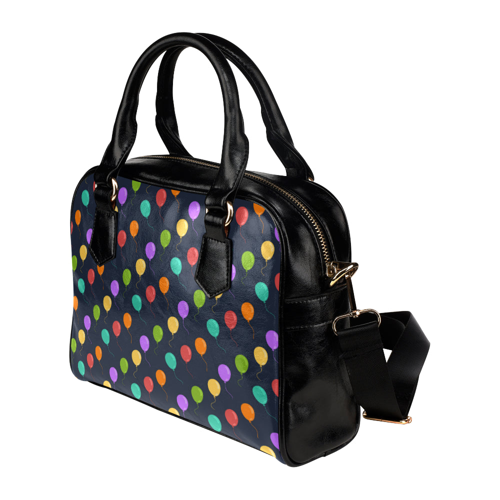 Ballon Colorful Pattern Print Design 03 Shoulder Handbag