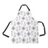 Anchor Pattern Print Design 06 Apron with Pocket