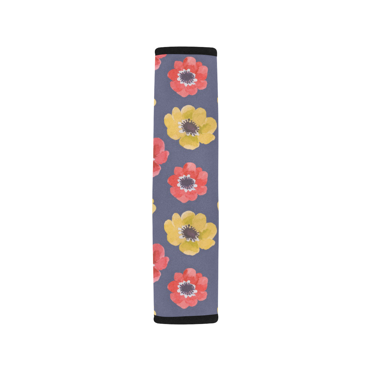 Anemone Pattern Print Design AM010 Car Seat Belt Cover