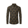 Buddha Pattern Print Design 03 Men's Long Sleeve Shirt