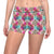 lotus Boho Pattern Print Design LO02 Yoga Shorts