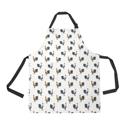 Chicken Pattern Print Design 02 Apron with Pocket