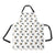 Chicken Pattern Print Design 02 Apron with Pocket