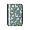 Llama Cactus Pattern Print Design 03 Car Seat Belt Cover