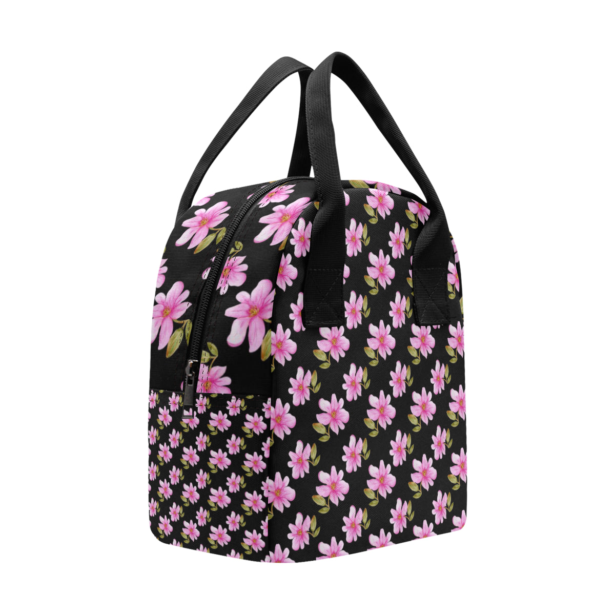 Magnolia Pattern Print Design MAG06 Insulated Lunch Bag