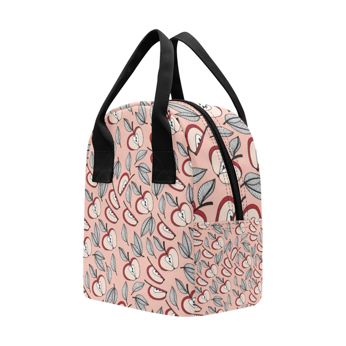 Apple Pattern Print Design AP04 Insulated Lunch Bag