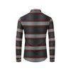 Checkered Flag Red Line Style Men's Long Sleeve Shirt