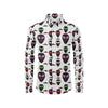 Alien Pattern Print Design 06 Men's Long Sleeve Shirt