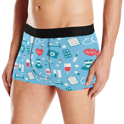 Nurse Pattern Print Design A03 Men's Boxer Briefs