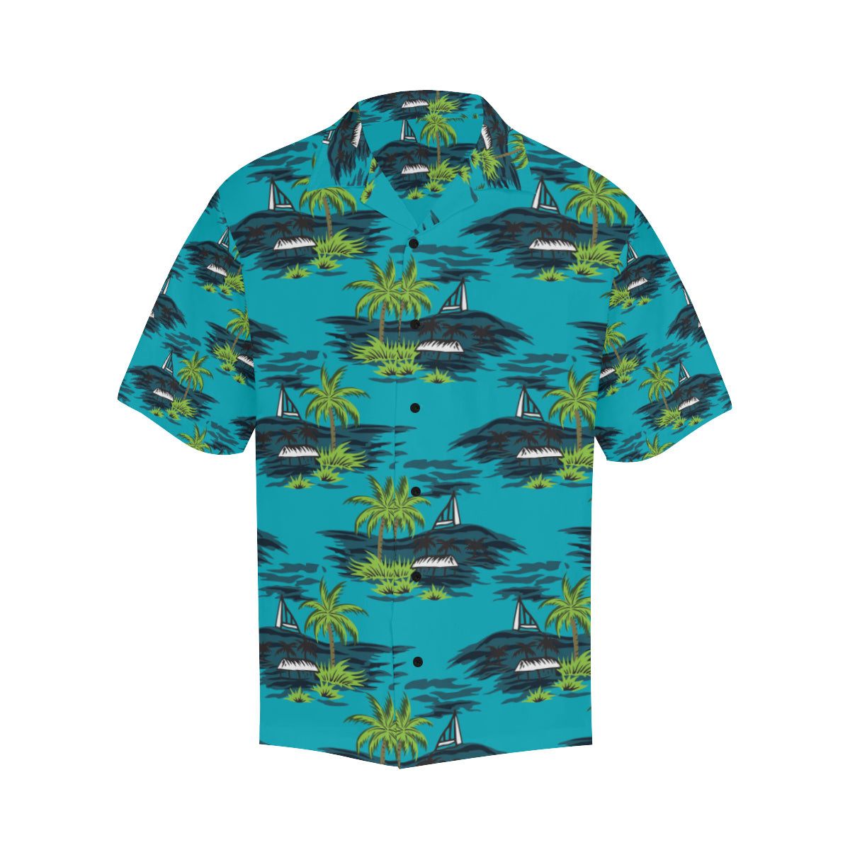 Pacific island Pattern Print Design A01 Men's Hawaiian Shirt