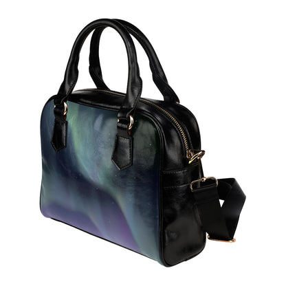 Aurora Borealis Pattern Print Design 01 Shoulder Handbag