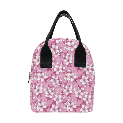 Cherry Blossom Pattern Print Design CB02 Insulated Lunch Bag