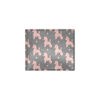 Poodle Pattern Print Design A02 Men's ID Card Wallet