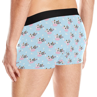 Cow Pattern Print Design 07 Men's Boxer Briefs