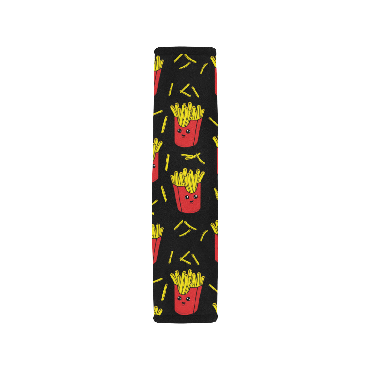 French Fried Pattern Print Design 03 Car Seat Belt Cover