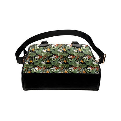 Bird Of Paradise Pattern Print Design 02 Shoulder Handbag