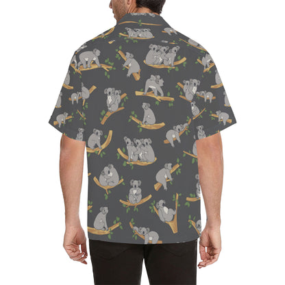 Koala Pattern Print Design 07 Men's Hawaiian Shirt