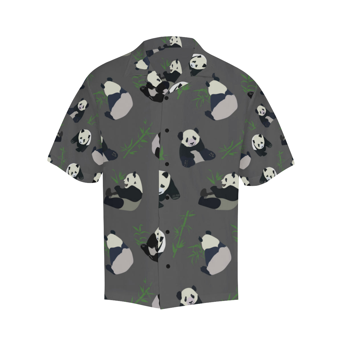 Panda Pattern Print Design A06 Men's Hawaiian Shirt