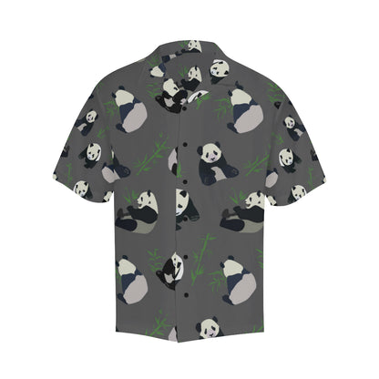Panda Pattern Print Design A06 Men's Hawaiian Shirt
