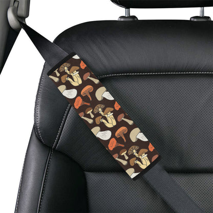 Mushroom Pattern Print Design A05 Car Seat Belt Cover