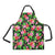 Pink Red Hibiscus Pattern Print Design HB023 Apron with Pocket