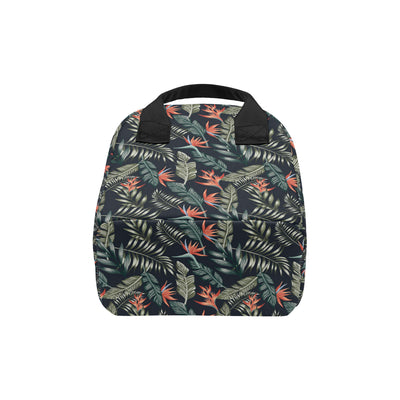 Bird Of Paradise Pattern Print Design BOP02 Insulated Lunch Bag