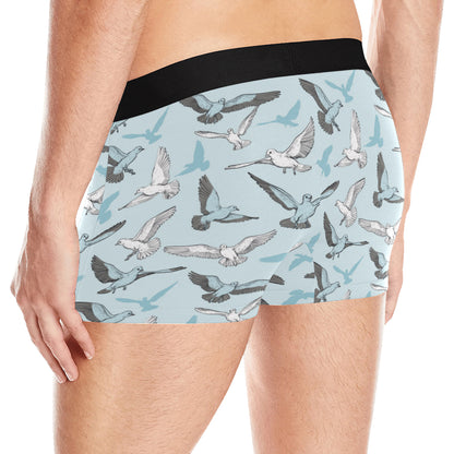 Pigeon Pattern Print Design 03 Men's Boxer Briefs