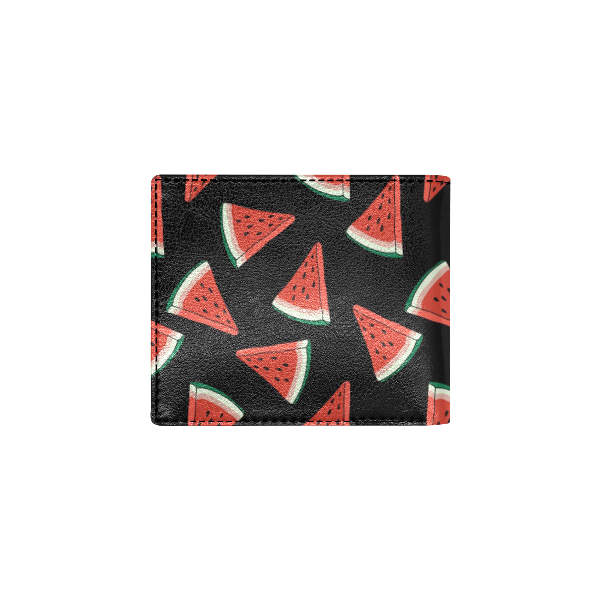 Watermelon Pattern Print Design WM01 Men's ID Card Wallet