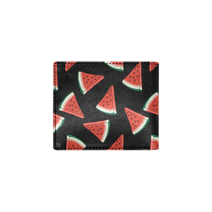 Watermelon Pattern Print Design WM01 Men's ID Card Wallet