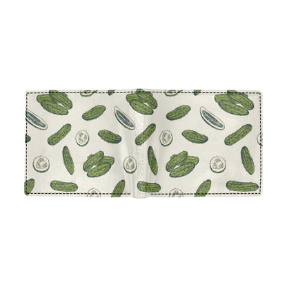 Cucumber Pattern Print Design CC05 Men's ID Card Wallet