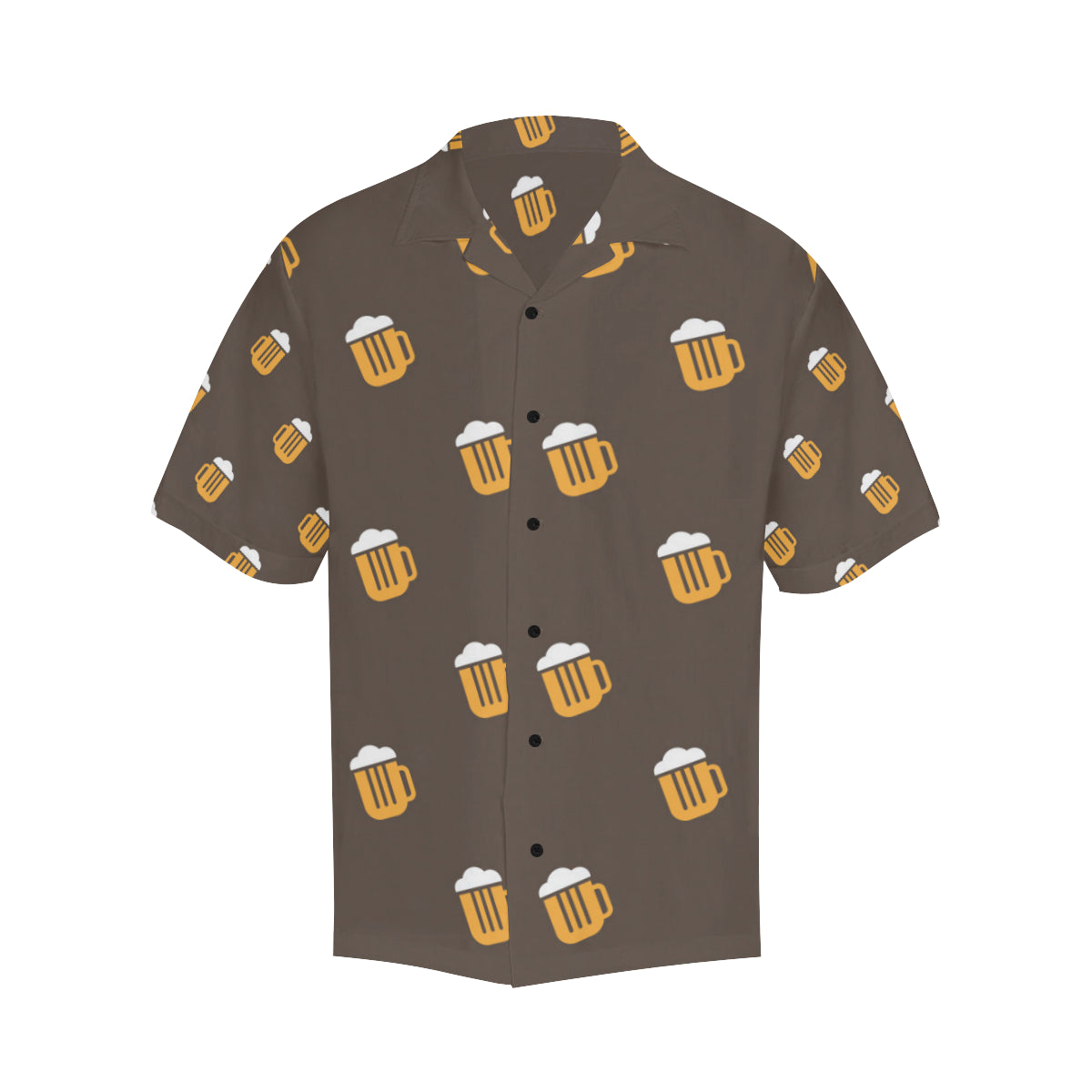 Beer Pattern Print Design 01 Men's Hawaiian Shirt
