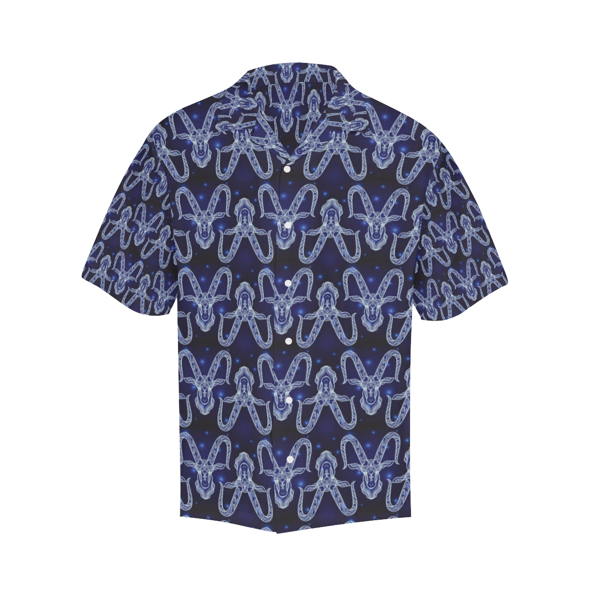 Capricorn Zodiac Pattern Print Design 03 Men's Hawaiian Shirt