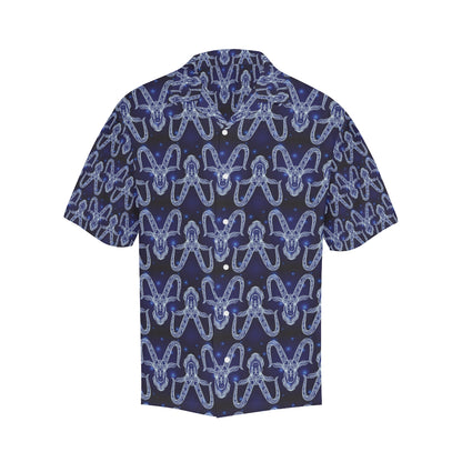 Capricorn Zodiac Pattern Print Design 03 Men's Hawaiian Shirt