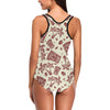 Tiki Tribal Symbol Palm Tree Women Swimsuit