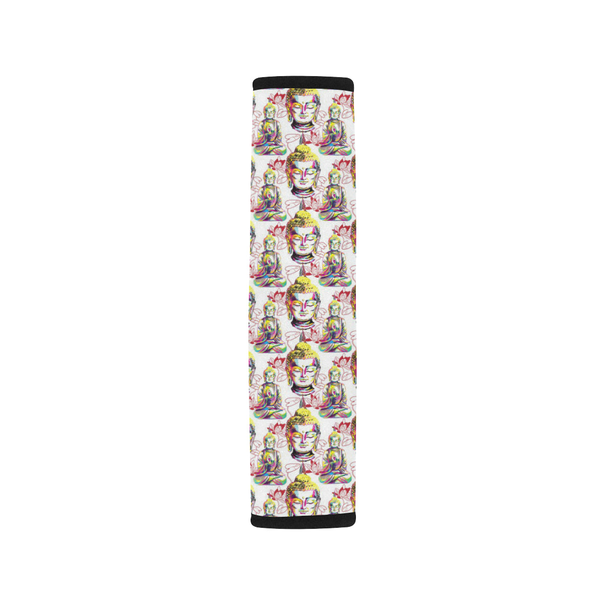 Buddha Pattern Print Design 06 Car Seat Belt Cover