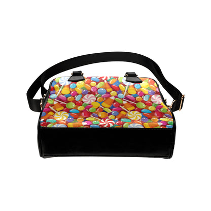 Candy Pattern Print Design 02 Shoulder Handbag