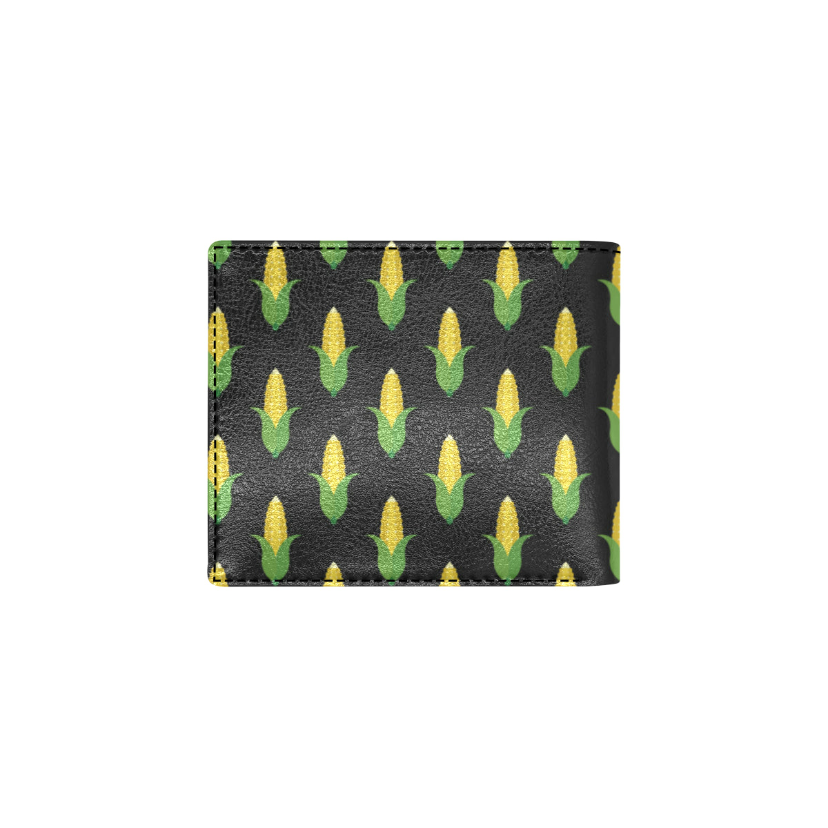 Corn Pattern Print Design 05 Men's ID Card Wallet