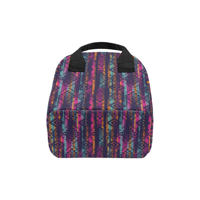 Line Tribal Aztec Insulated Lunch Bag