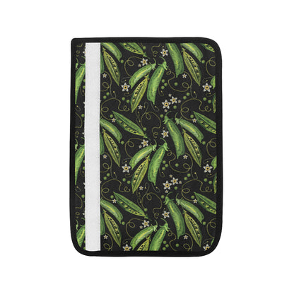 Peas Pattern Print Design A02 Car Seat Belt Cover