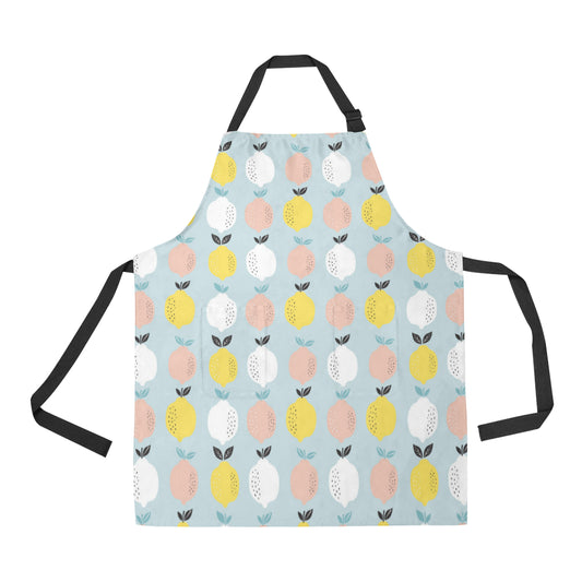 Citrus  Pattern Print Design 03 Apron with Pocket
