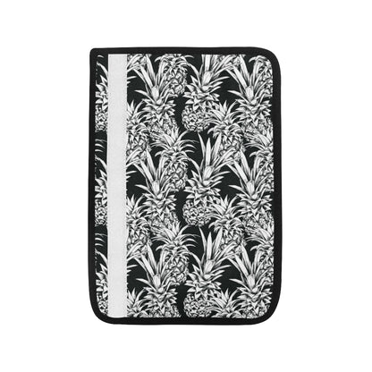 Pineapple Pattern Print Design PP08 Car Seat Belt Cover