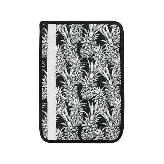 Pineapple Pattern Print Design PP08 Car Seat Belt Cover