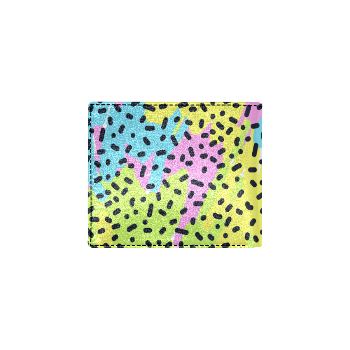90s Pattern Print Design 2 Men's ID Card Wallet