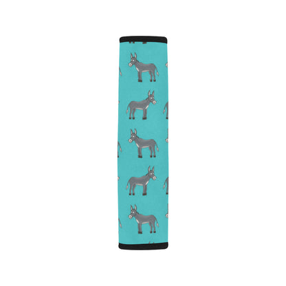 Donkey Pattern Print Design 01 Car Seat Belt Cover