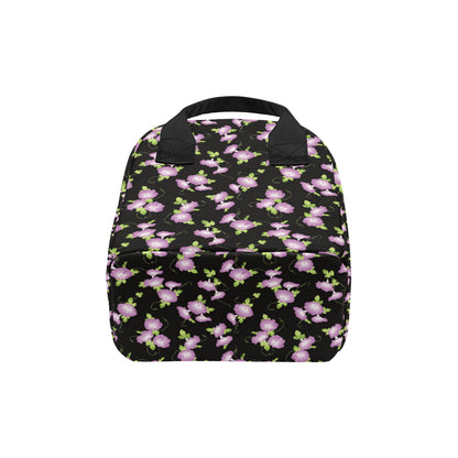 Morning Glory Pattern Print Design MG02 Insulated Lunch Bag