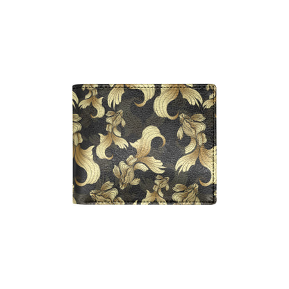 Goldfish Pattern Print Design 02 Men's ID Card Wallet